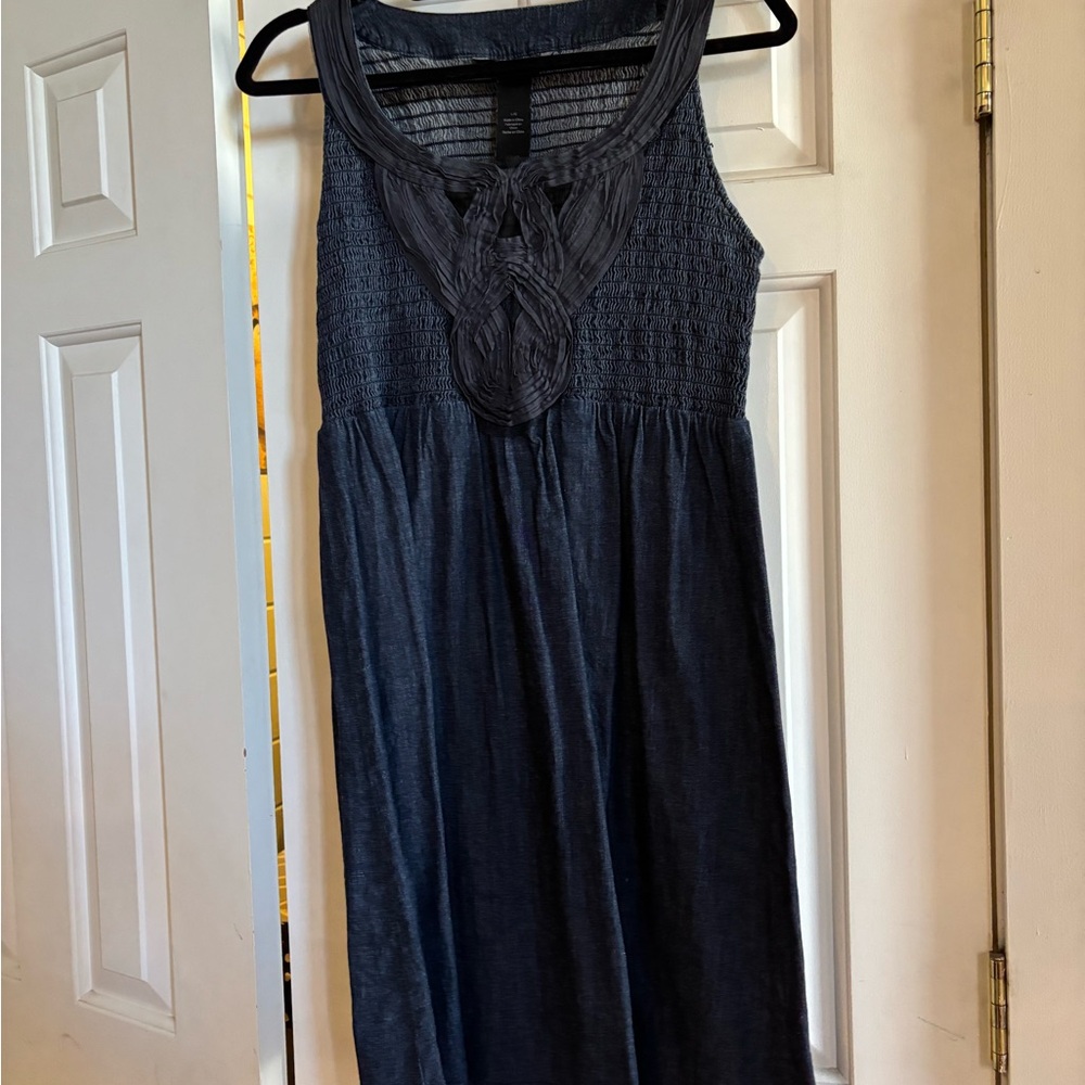 Inc Sleeveless Denim Dress